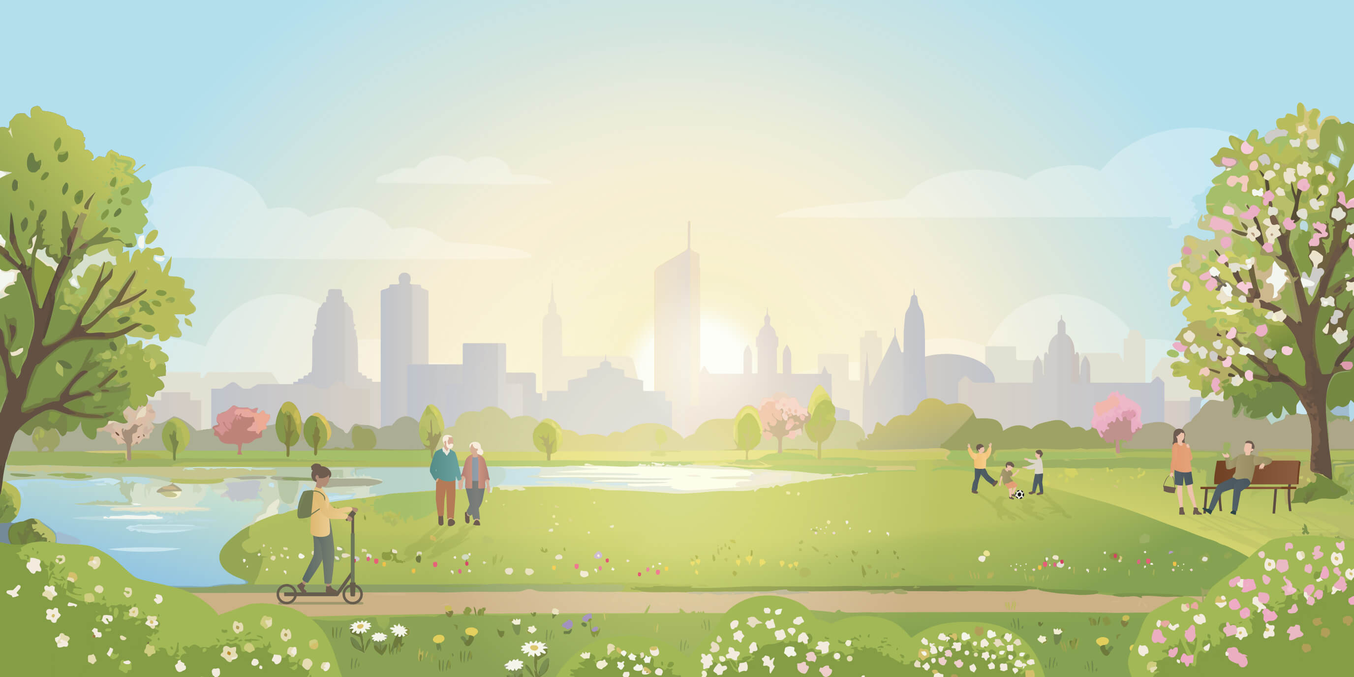 Leipzig im Frühling